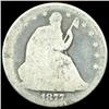 Image 1 : 1877 Seated Half Circulated (COI-5846)