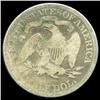 Image 2 : 1875 Seated Half Better Circulated (COI-5827)