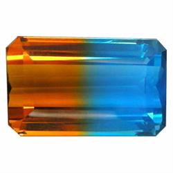 23.60ct Octagon Bi-Color Citrine Appraisal Estimate $5900 (GEM-14261)