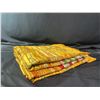 Image 7 : Yellow Silk Ribbon Quilt with Text Motifs