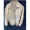 Image 2 : Beige Suede Fringe Western Jacket