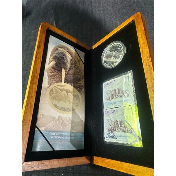 2005 Canada Atlantic Walrus Silver Set