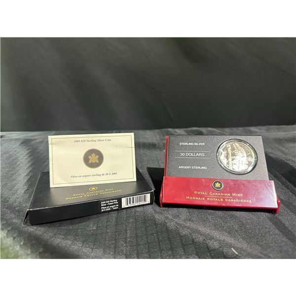 2005 $30 Sterling Silver Coin, Royal Canadian