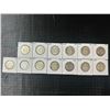 Image 1 : Canadian 80% Silver Half-Dollars, 151.58g