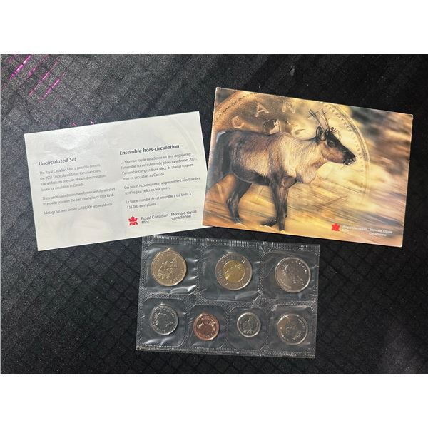 2001 Royal Canadian Mint Uncirculated Coin 7-