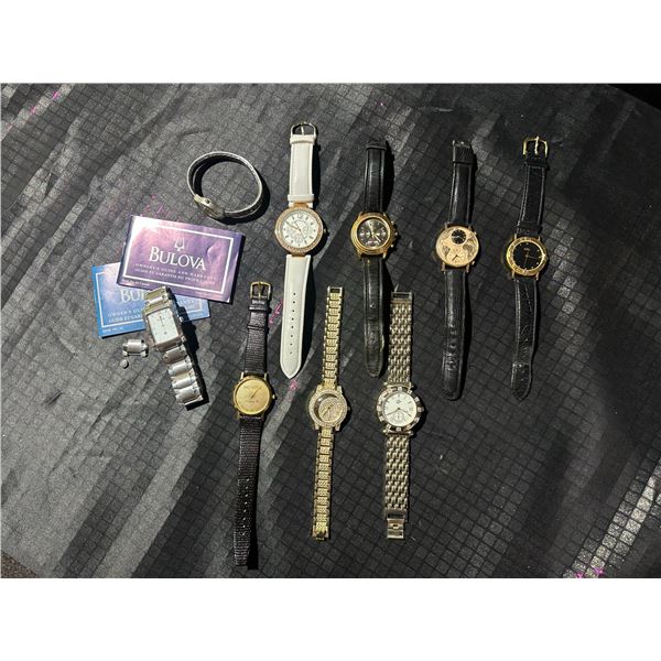Wristwatch Collection, 9 Pieces
