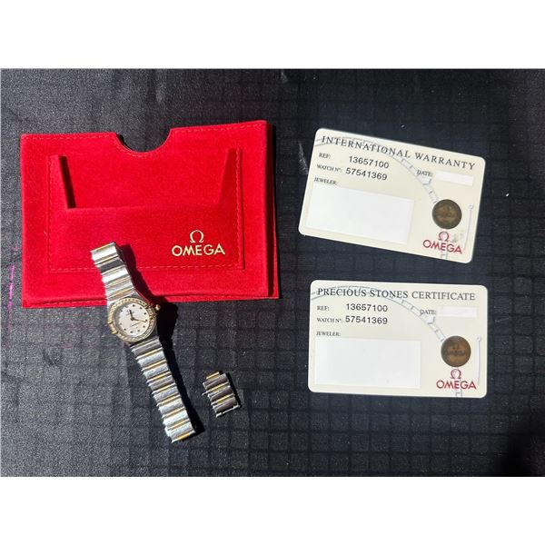 Omega Constellation Ladies Watch with Box