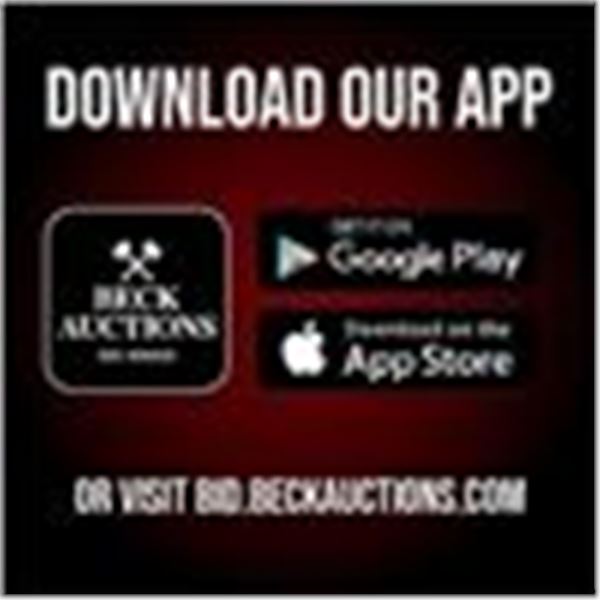 Get the Beck Auctions Bidding App Today!