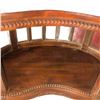 Image 4 : Kidney Shaped Mahogany Display Table w/ Top Tray