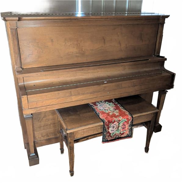 Nordheimer Upright Piano with Bench