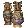Image 3 : Japanese Satsuma Style Ceramic Vases