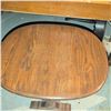 Image 3 : Oak Gate Leg Drop Leaf End Table