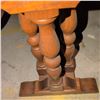 Image 8 : Oak Gate Leg Drop Leaf End Table