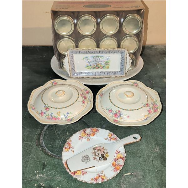 Kitchen Collectibles - Royal Albert, Royal Winton, New Mason Jars & More