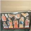 Image 2 : XL Porcelain Nativity Set with Wood Stable
