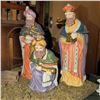 Image 6 : XL Porcelain Nativity Set with Wood Stable