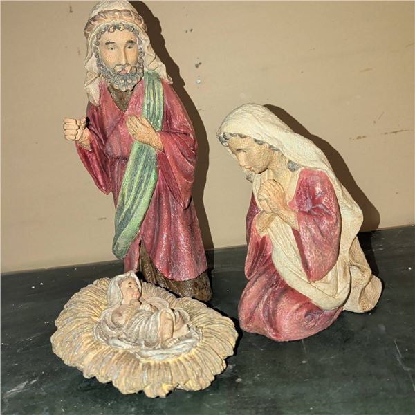 Giftcraft Nativity Figurine Set, 3 Pieces
