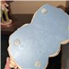 Image 8 : Vintage Telephone Table w/ Decorative Figurines