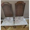 Image 3 : Cane Back Dining Chairs