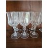 Image 3 : 12 Cut Glass Wine Goblets