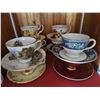 Image 1 : Porcelain Teacups and Saucers