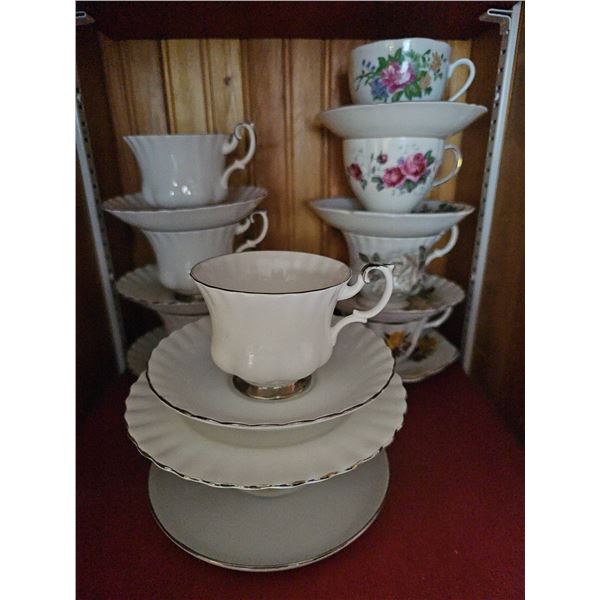 Royal Albert Bone China Teacup and Saucer Set