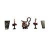 Image 1 : Decorative Tabletop Ceramic and Glass Set