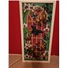 Image 2 : Framed Stained Glass Butterfly Panel