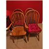 Image 1 : 4 Oak Windsor Dining Chairs