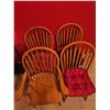 Image 2 : 4 Oak Windsor Dining Chairs