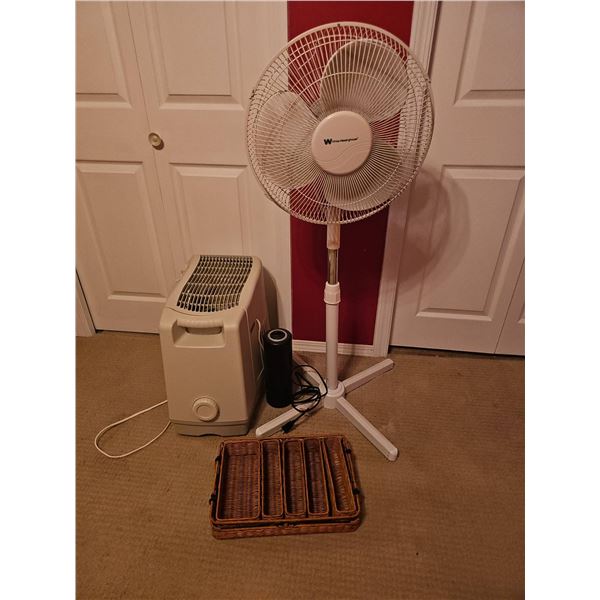 Home Fan, Humidifier, Tower Fan, Basket Lot