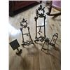 Image 1 : Ornate Brass Easels and Stand