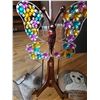 Image 3 : Decorative Butterfly, Wind Chime, and Painted