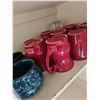 Image 2 : Red Ceramic Coffee Mugs