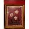 Image 3 : 2 Framed Floral Art Prints, Measured