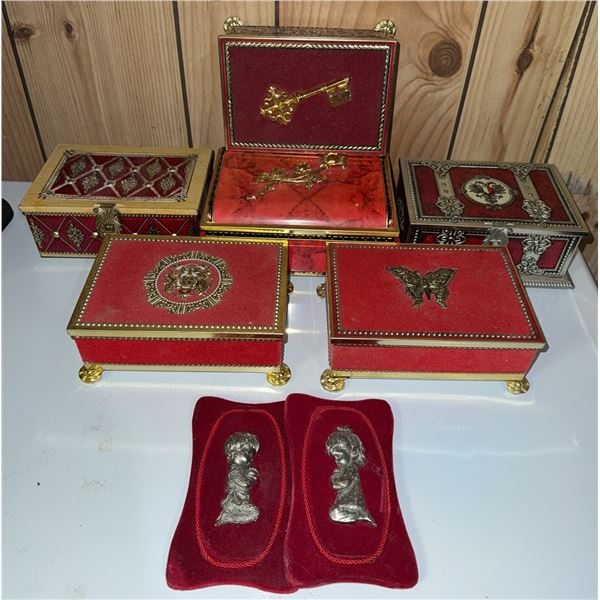 Decorative Jewelry and Trinket Boxes
