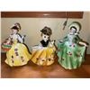 Image 1 : Three Japanese Porcelain Lady Figurine