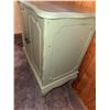 Image 6 : Antique Green Painted Wood Cabinet