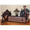 Image 2 : Decorative Group with Sign, Clamp, Mirror, Se