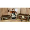 Image 2 : Decorative Lot: Ceramic, Boxes, Glass