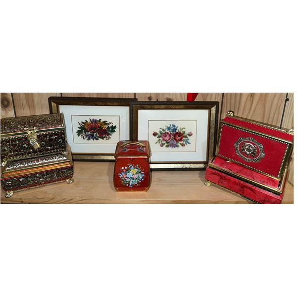 Decorative Jewelry and Trinket Boxes