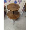 Image 3 : Two-Tier Wood Pie Crust Table