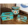 Image 3 : Decorative Tin Boxes and Framed Emb