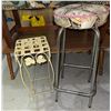Image 2 : Furniture Lot with Stool, Stand, and