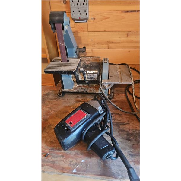 Delta Belt/Disc Sander and Milwaukee Drill