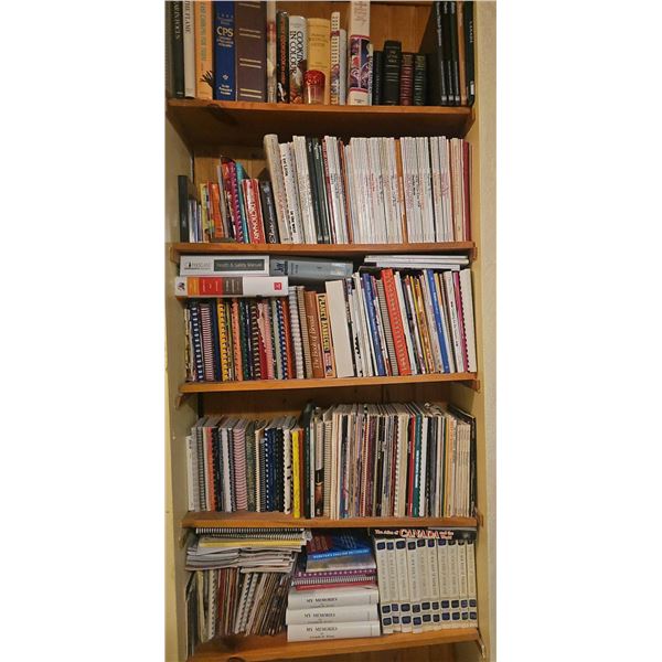 Large Cookbook And Reference Book Collection