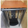 Image 2 : Metal and Glass AV Equipment Stand