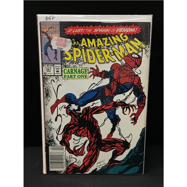 THE AMAZING SPIDERMAN NO.361 (1ST APPEARANCE CARNAGE) - MARVEL COMICS