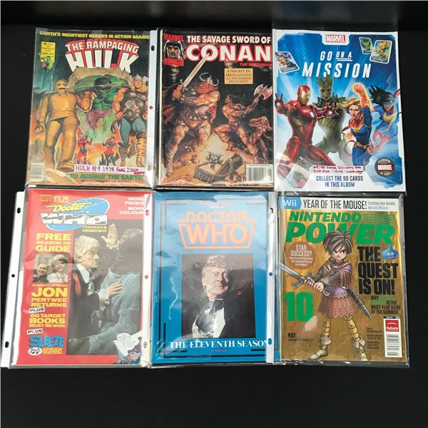 LOT OF 6 MIXED TITLE COMICS - VARIOUS PUBLISHERS