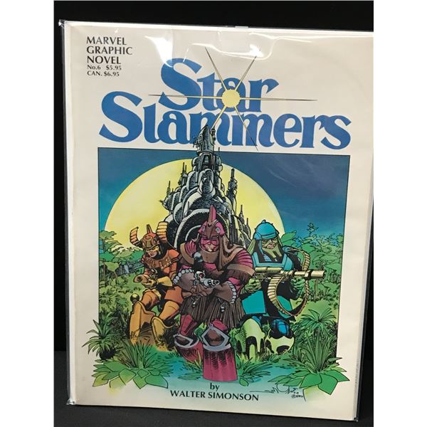 STAR SLAMMERS #6 - MARVEL GRAPHIC NOVEL